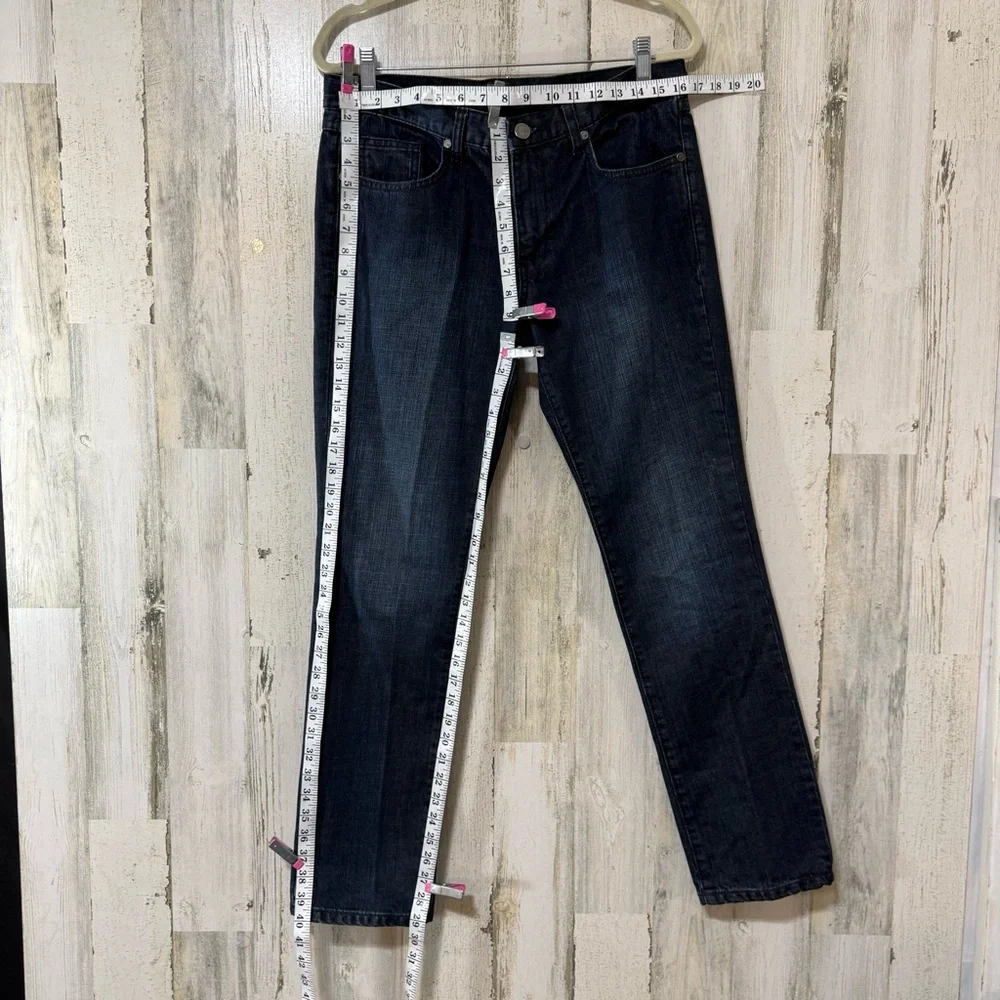 Burton Women's Dark Blue Straight Leg Jeans - Picture 4 of 10